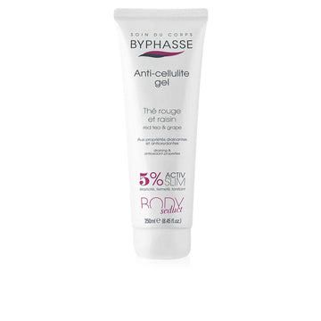BYPHASSE-BODY SEDUCT GEL anti-celulítico chá vermelho e uva 250 ml-DrShampoo - Perfumaria e Cosmética Main image