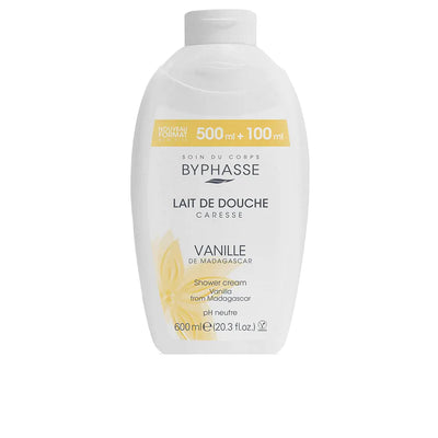 BYPHASSE-CARESSE SHOWER GEL vanilla 600 ml-DrShampoo - Perfumaria e Cosmética