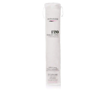 BYPHASSE-COTTON DISCS desmaquilhante 120 ud-DrShampoo - Perfumaria e Cosmética Imagen principal del producto