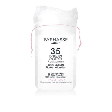 BYPHASSE-COTTON DISCS desmaquilhante 35 ud-DrShampoo - Perfumaria e Cosmética Main image