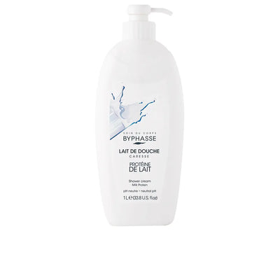 BYPHASSE-CREME DE BANHO DE PROTEÍNA DE LEITE CARESSE 1000 ml-DrShampoo - Perfumaria e Cosmética