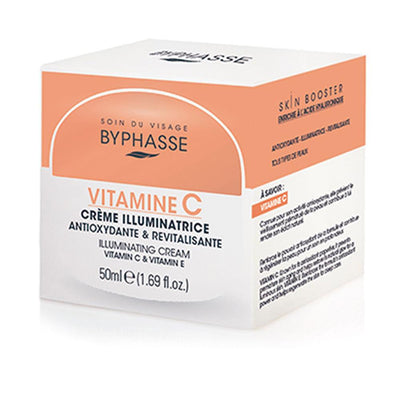 BYPHASSE-Creme iluminador VITAMINA C 50 ml-DrShampoo - Perfumaria e Cosmética