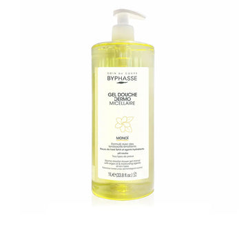 BYPHASSE-DERMO gel de duche micelar monoi 1000 ml-DrShampoo - Perfumaria e Cosmética Main image