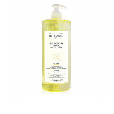 BYPHASSE-DERMO gel de duche micelar monoi 1000 ml-DrShampoo - Perfumaria e Cosmética