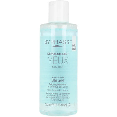 BYPHASSE-DOUCEUR EYE MAKE-UP REMOVER cornflower extract 200 ml-DrShampoo - Perfumaria e Cosmética