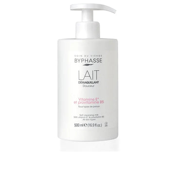 BYPHASSE-DOUCEUR MAKE-UP REMOVER MILK vitamin E and provitamin B5 500 ml-DrShampoo - Perfumaria e Cosmética Image principale du produit
