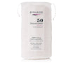 Desmaquilhante oval COTTON DISCS 50 u