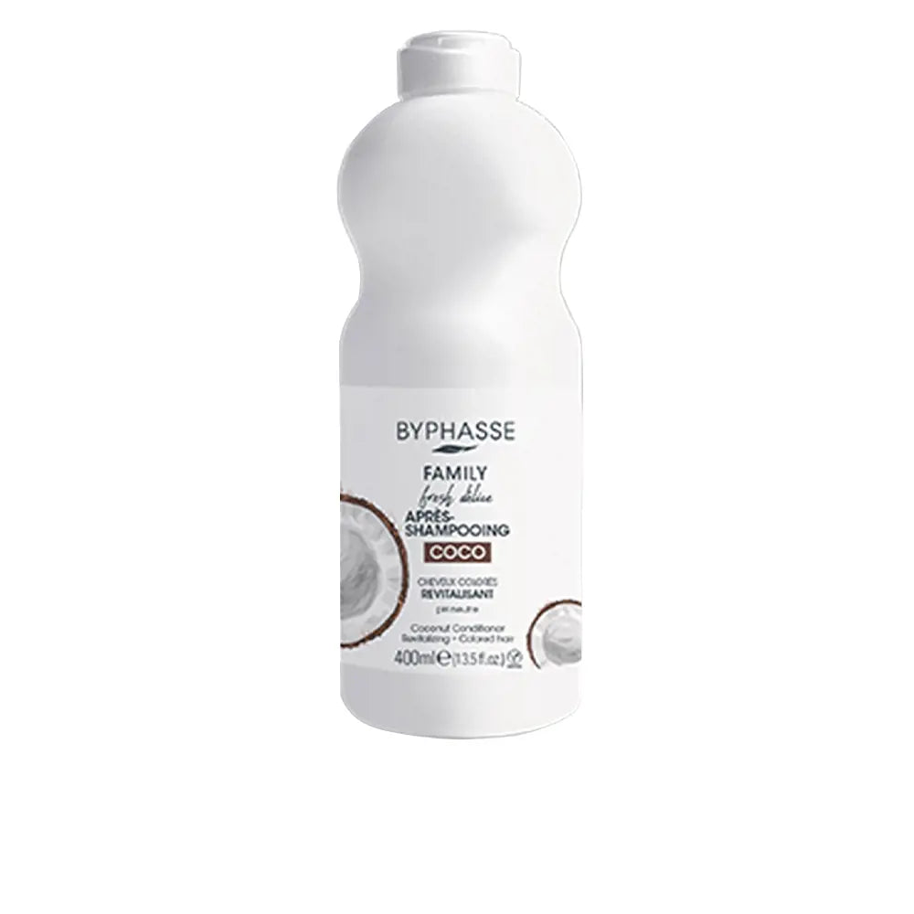 BYPHASSE-FAMILY FRESH DELICE condicionador para cabelos coloridos 400 ml-DrShampoo - Perfumaria e Cosmética
