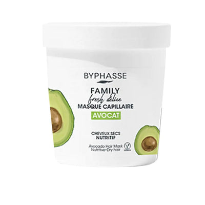 BYPHASSE-FAMILY FRESH DELICE máscara para cabelos secos 250 ml-DrShampoo - Perfumaria e Cosmética