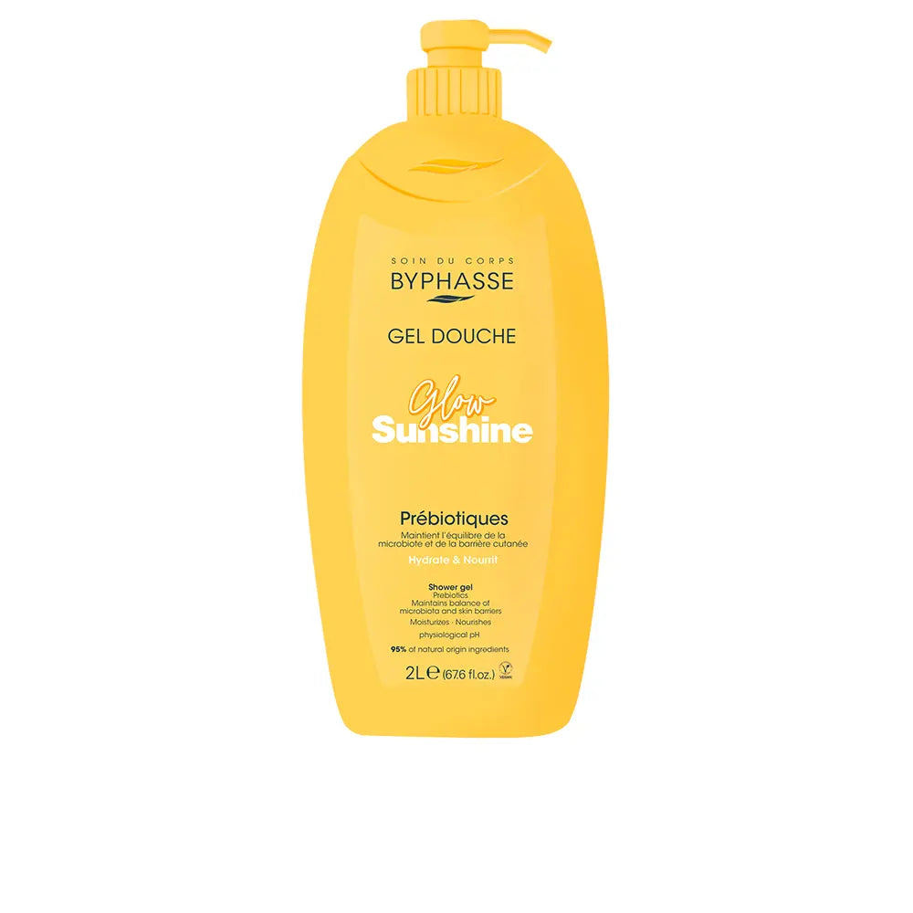 BYPHASSE-GEL DE DUCHA PREBIÓTICO GLOW SUNSHINE 2000 ml-DrShampoo - Perfumaria e Cosmética
