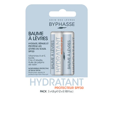 BYPHASSE-PACOTE DE PROTEÇÃO LIP BALM SPF30 2 unid.-DrShampoo - Perfumaria e Cosmética