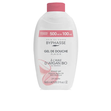 BYPHASSE-PLAISIR SHOWER GEL organic argan oil 600 ml-DrShampoo - Perfumaria e Cosmética Imagem principal do produto