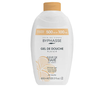 BYPHASSE-PLAISIR SHOWER GEL tiare flower 600 ml-DrShampoo - Perfumaria e Cosmética Imagem principal do produto
