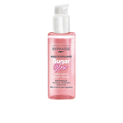 BYPHASSE-SUGAR GLOW óleo brilhante 100 ml-DrShampoo - Perfumaria e Cosmética