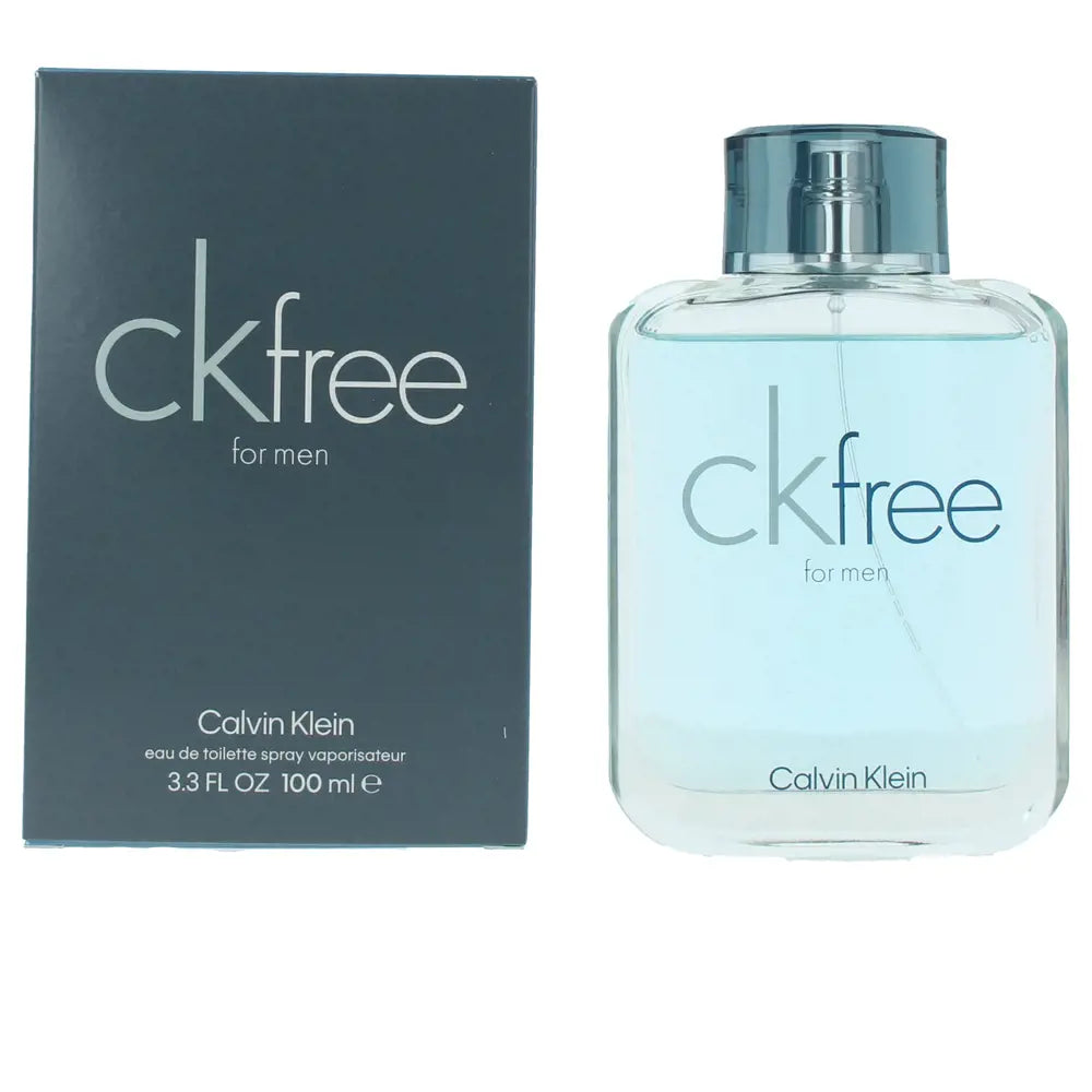 CALVIN KLEIN-CK FREE eau de toilette spray 100 ml-DrShampoo - Perfumaria e Cosmética