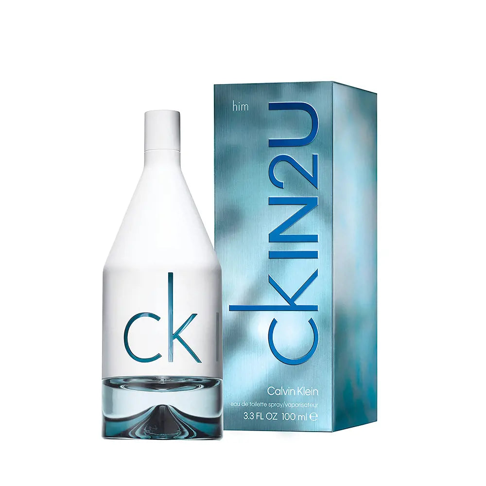 CALVIN KLEIN-CK IN2U HIM edt spray 100 ml-DrShampoo - Perfumaria e Cosmética