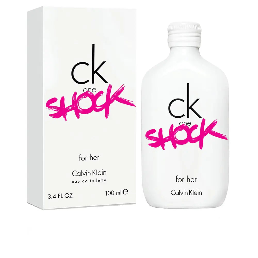 CALVIN KLEIN-CK ONE SHOCK FOR HER edt spray 100 ml-DrShampoo - Perfumaria e Cosmética