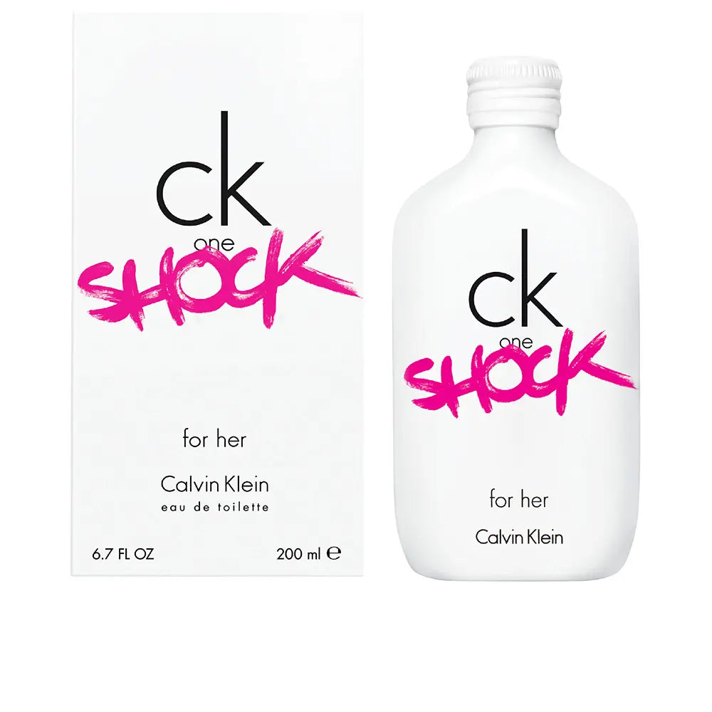 CALVIN KLEIN-CK ONE SHOCK FOR HER edt spray 200 ml-DrShampoo - Perfumaria e Cosmética