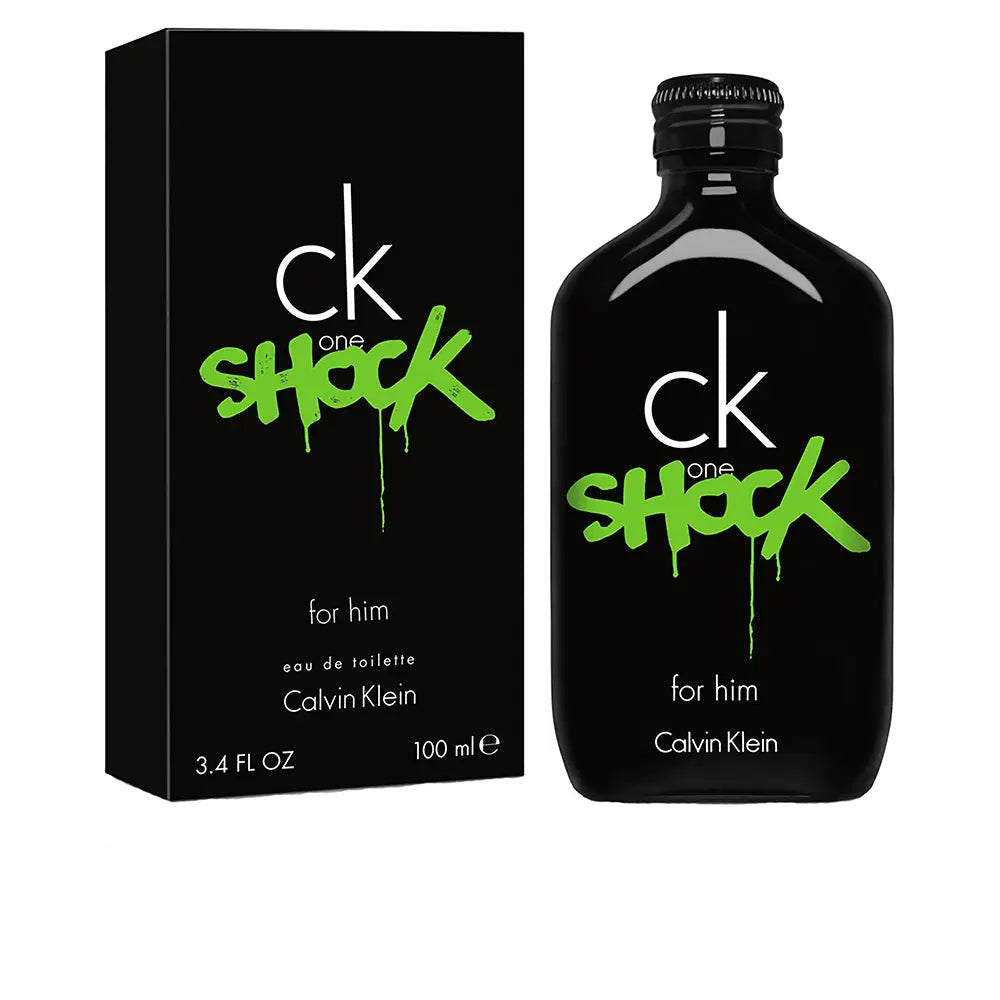 CALVIN KLEIN-CK ONE SHOCK FOR HIM edt spray 100 ml-DrShampoo - Perfumaria e Cosmética