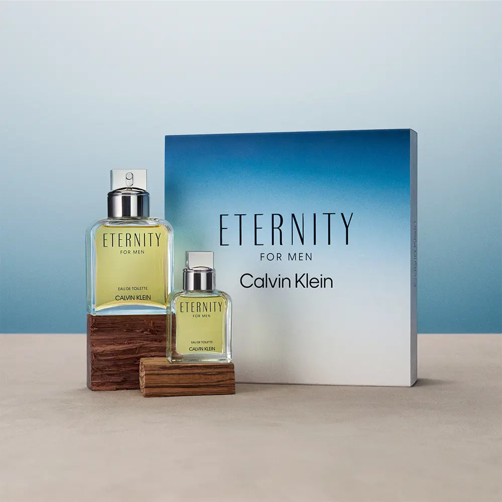 CALVIN KLEIN-ETERNITY FOR MEN CASE 2 pcs.-DrShampoo - Perfumaria e Cosmética