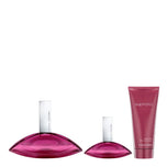 CALVIN KLEIN-EUPHORIA CASE 3 pcs.-DrShampoo - Perfumaria e Cosmética