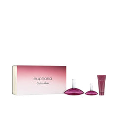 CALVIN KLEIN-EUPHORIA CASE 3 pcs.-DrShampoo - Perfumaria e Cosmética
