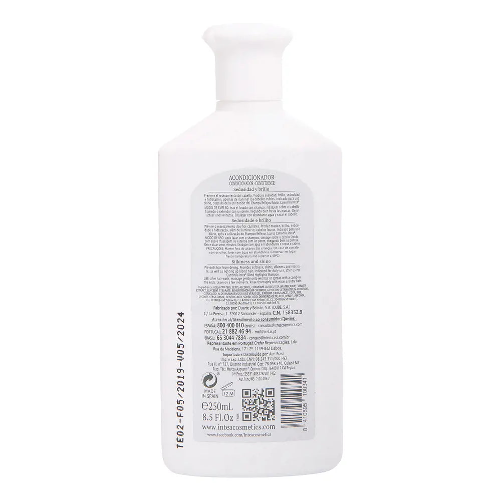 CAMOMILA INTEA-CAMOMILA condicionador reflexo loiro 250 ml-DrShampoo - Perfumaria e Cosmética