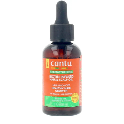 CANTU-Óleo para cabelo e couro cabeludo com INfusão de BIOTINA 59 ml-DrShampoo - Perfumaria e Cosmética