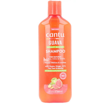CANTU-Shampoo para alívio do couro cabeludo GUAVA & GINGER 400 ml-DrShampoo - Perfumaria e Cosmética Imagen principal del producto