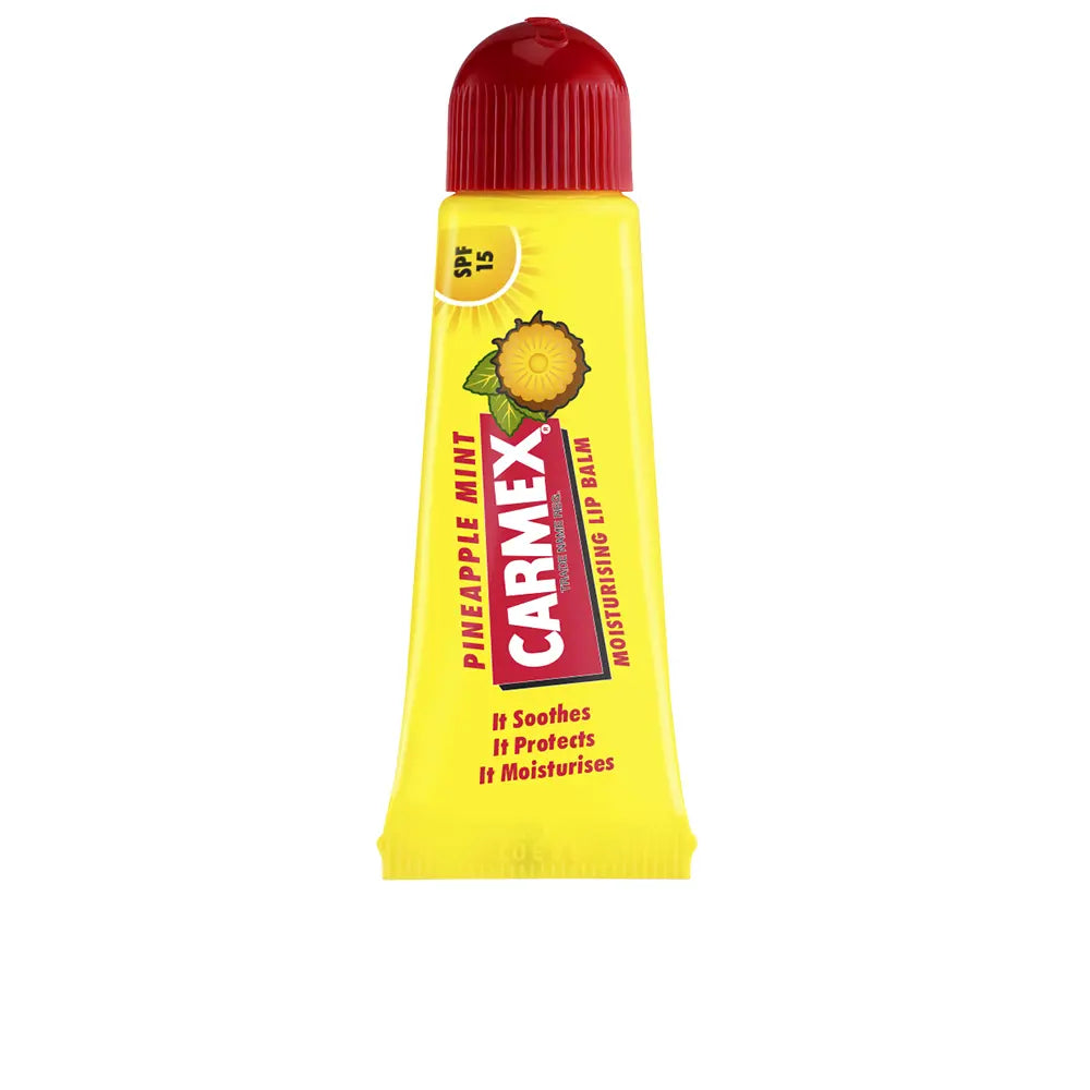 CARMEX-Bálsamo hidratante PINEAPPLE tubo FPS15 10 gr.-DrShampoo - Perfumaria e Cosmética