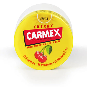 CARMEX-Frasco de bálsamo hidratante CEREJA 7,5 gr-DrShampoo - Perfumaria e Cosmética Imagem principal do produto