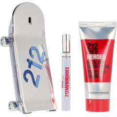 CAROLINA HERRERA-212 MEN HEROES LOT 3 pz-DrShampoo - Perfumaria e Cosmética