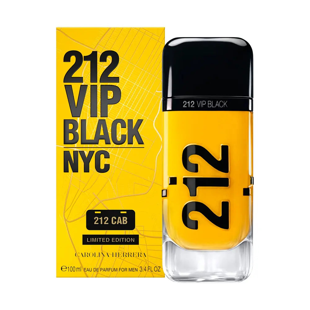 CAROLINA HERRERA-212 VIP BLACK 212 CAB edp vaporisateur ed. limitada 100ml-DrShampoo - Perfumaria e Cosmética