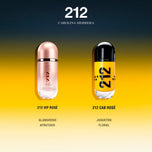 CAROLINA HERRERA-212 VIP ROSÉ 212 CAB edp vaporiza edição limitada 80ml.-DrShampoo - Perfumaria e Cosmética