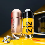 CAROLINA HERRERA-212 VIP ROSÉ 212 CAB edp vaporiza edição limitada 80ml.-DrShampoo - Perfumaria e Cosmética