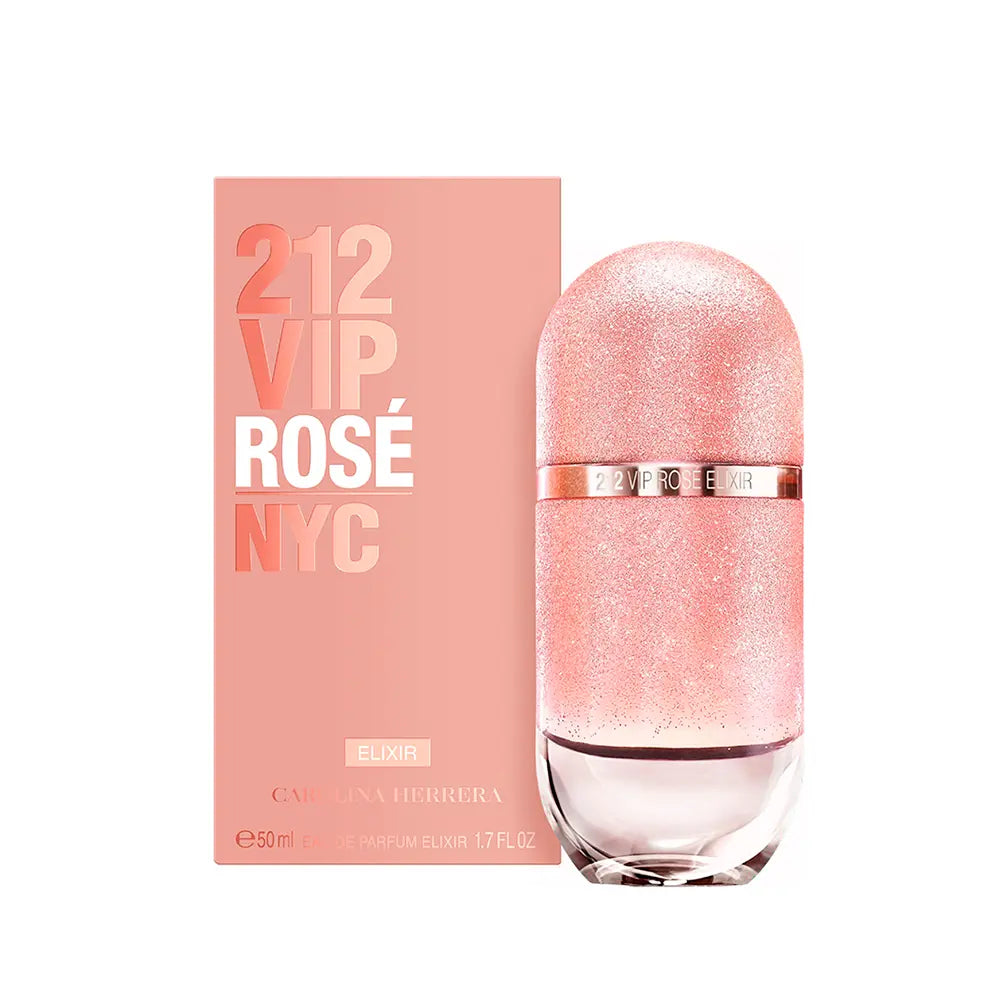 CAROLINA HERRERA-212 VIP ROSÉ ELIXIR edp vaporizador 50 ml-DrShampoo - Perfumaria e Cosmética