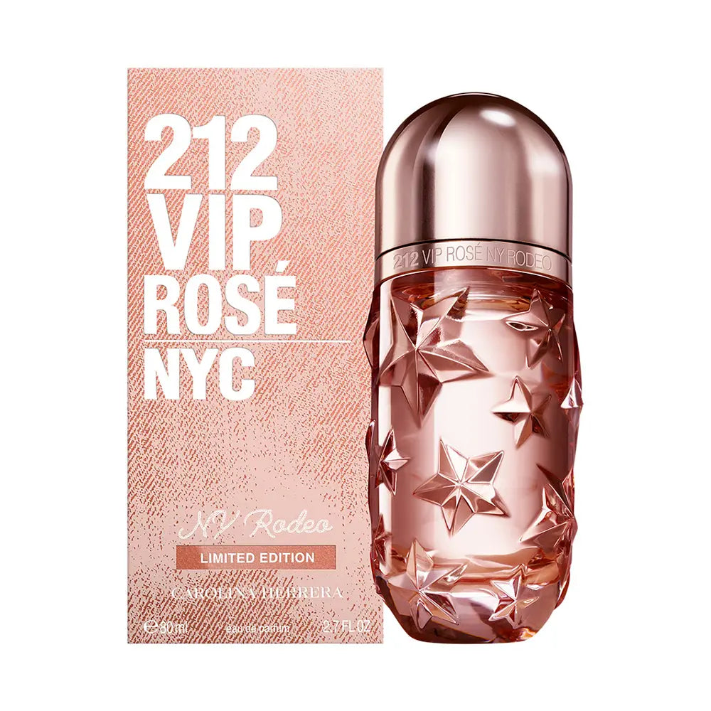 CAROLINA HERRERA-212 VIP ROSÉ NY RODEO edp vaporizador edição limitada 80ml.-DrShampoo - Perfumaria e Cosmética