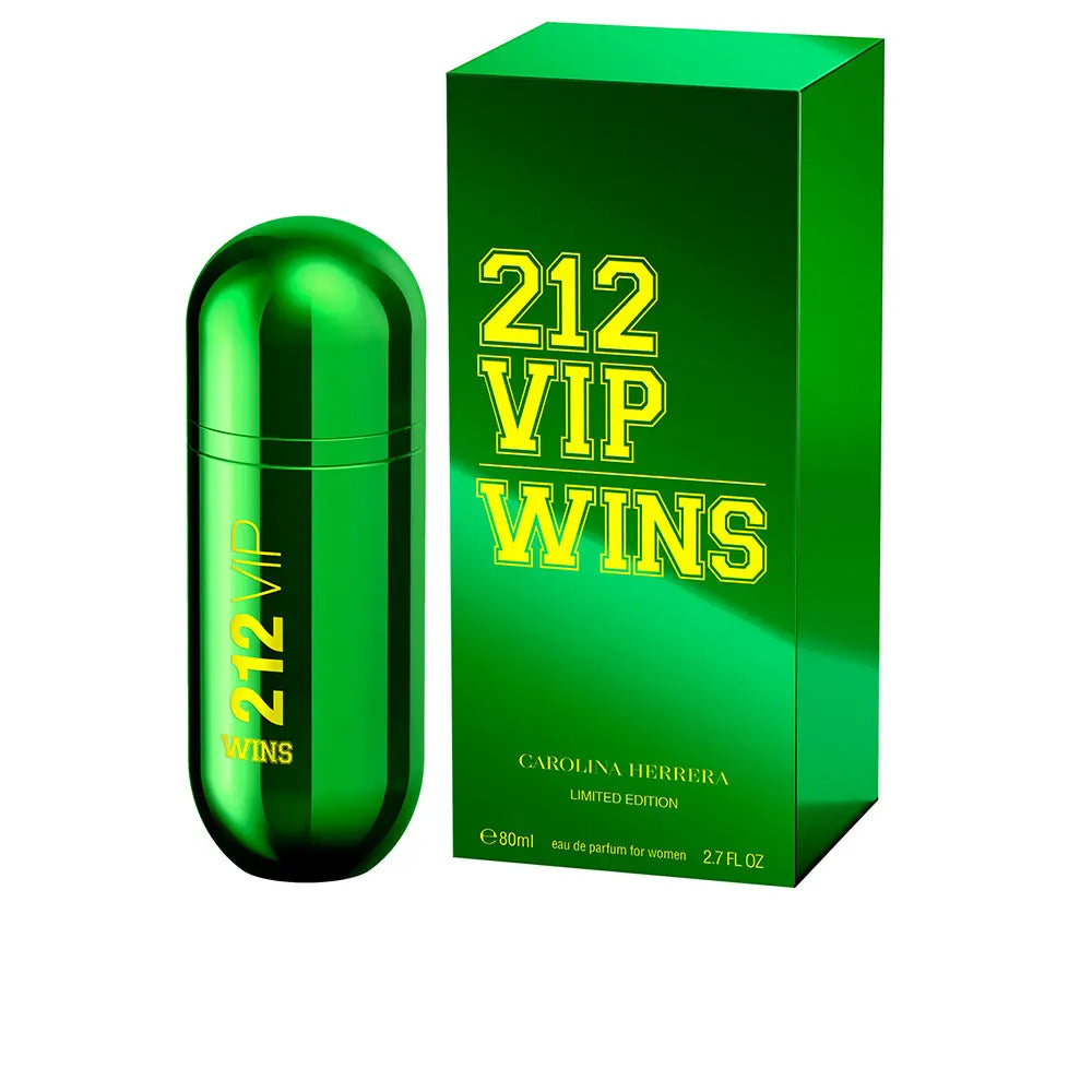 CAROLINA HERRERA-212 VIP WINS edição limitada spray edt 80 ml.-DrShampoo - Perfumaria e Cosmética