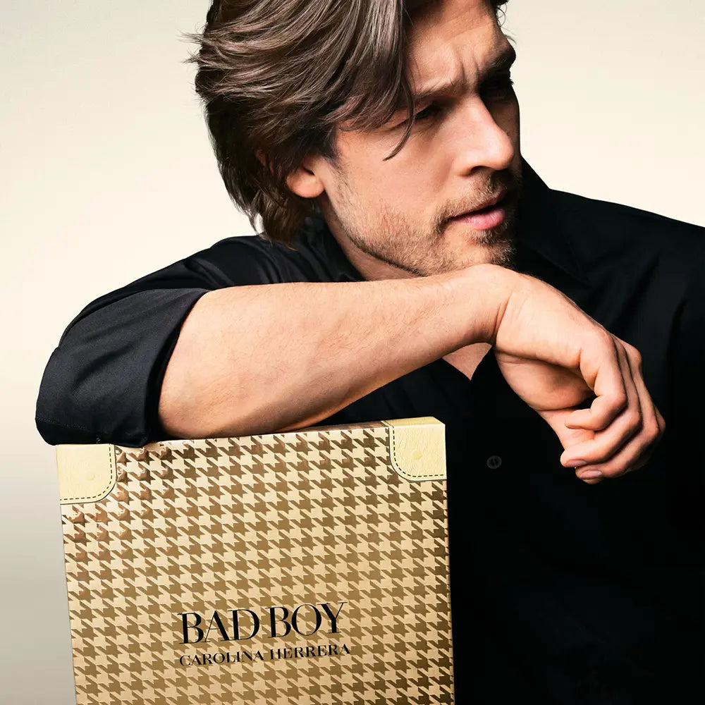 CAROLINA HERRERA-Conjunto BAD BOY de 3 peças-DrShampoo - Perfumaria e Cosmética