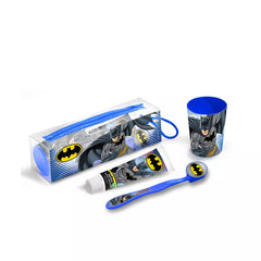 CARTOON-CONJUNTO DE CUIDADOS DENTÁRIOS BATMAN 4 unid.-DrShampoo - Perfumaria e Cosmética