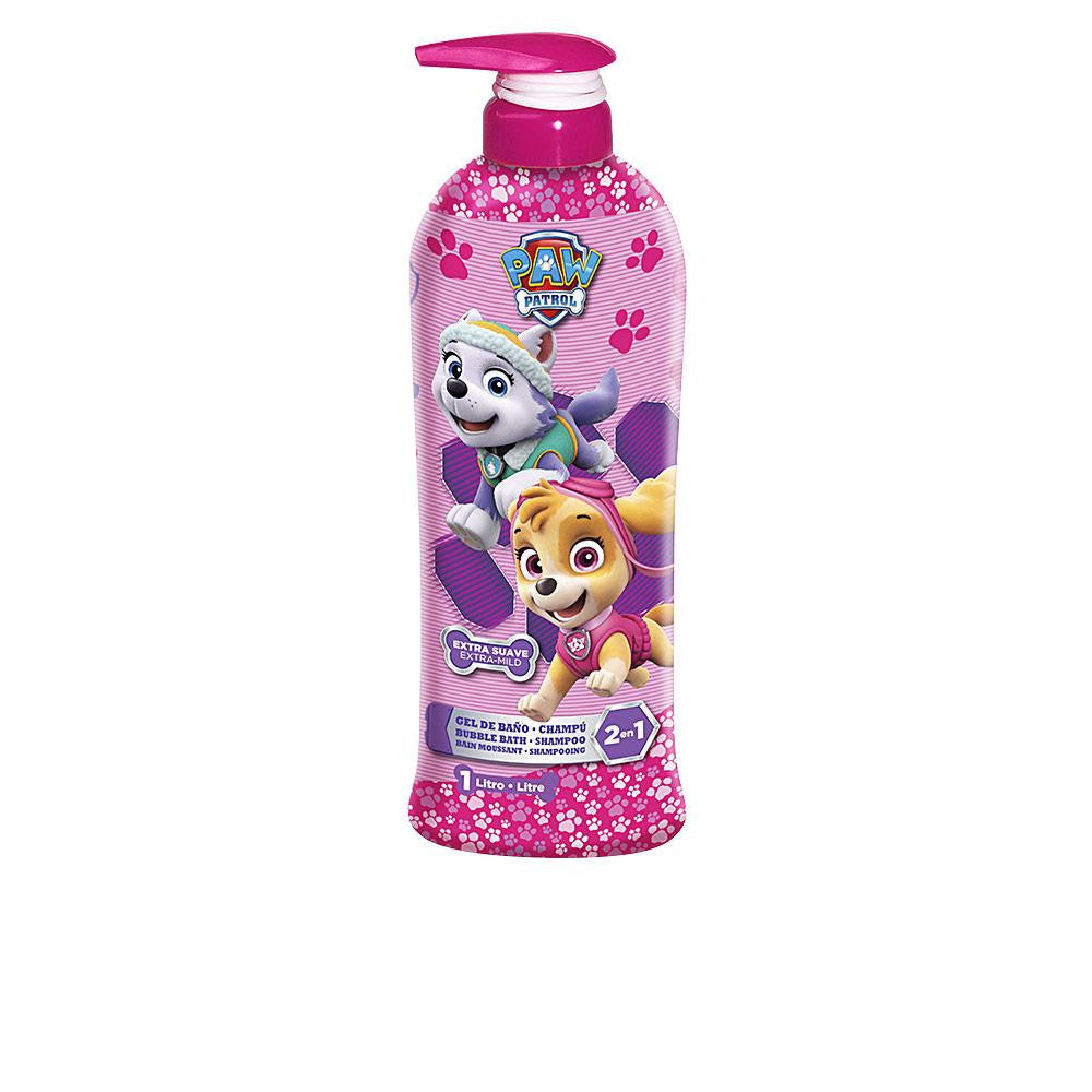 CARTOON-PINK PAW PATROL gel e shampoo 2 em 1 1000 ml-DrShampoo - Perfumaria e Cosmética