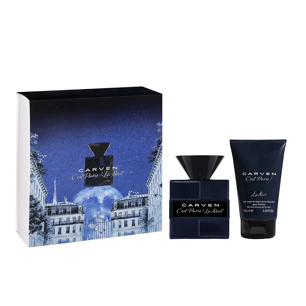CARVEN-C39EST PARIS LA NUIT PARA HOMENS CONJUNTO 2 unidades.-DrShampoo - Perfumaria e Cosmética
