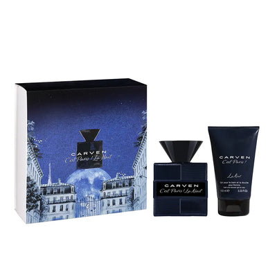 CARVEN-C'EST PARIS LA NUIT PARA HOMENS CONJUNTO 2 unidades.-DrShampoo - Perfumaria e Cosmética