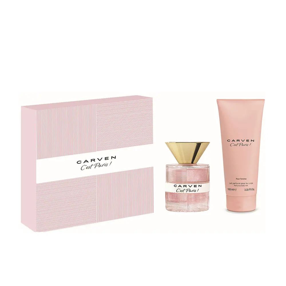 CARVEN-C'EST PARIS PARA MULHERES ESTOJO 2 pcs.-DrShampoo - Perfumaria e Cosmética