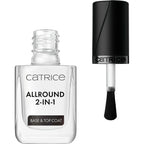 CATRICE-ALLROUND 2-IN-1 base e top coat 10-DrShampoo - Perfumaria e Cosmética