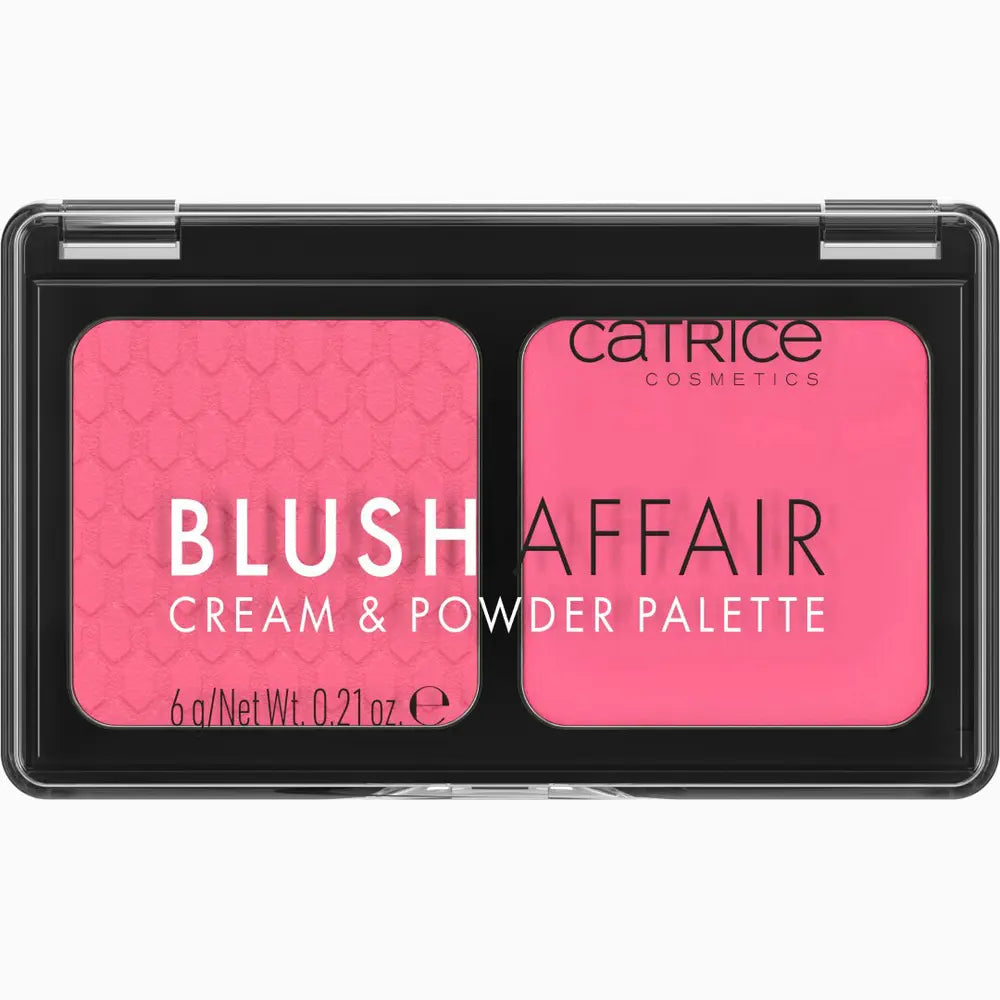 CATRICE-BLUSH AFFAIR paleta de blush em pó e creme 020 Pleasing Pink 6 g.-DrShampoo - Perfumaria e Cosmética