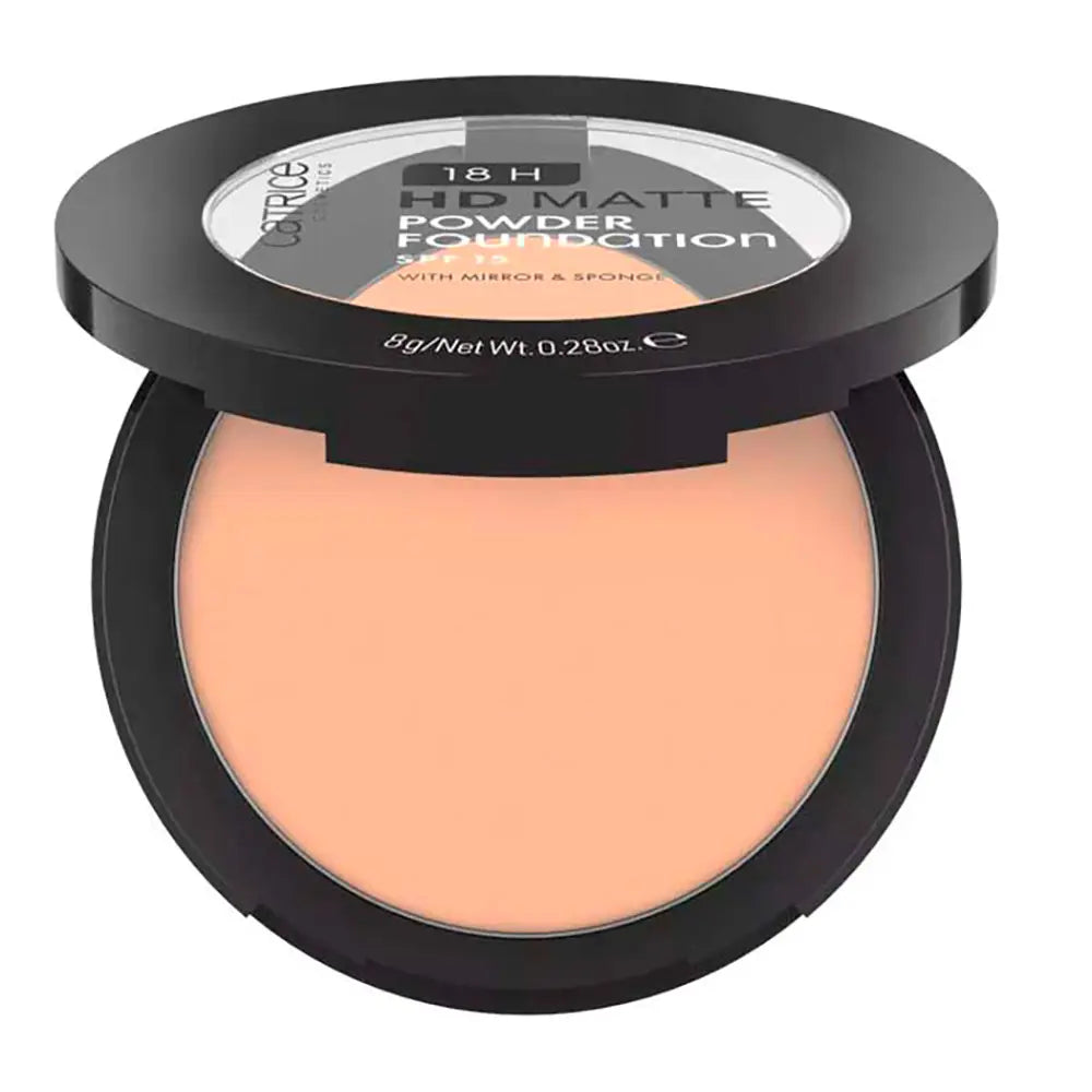 CATRICE-Base em pó HD MATTE com SPF15 na cor 030W, 8 gramas.-DrShampoo - Perfumaria e Cosmética