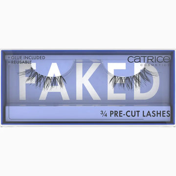 CATRICE-Cílios artificiais FAKED 3/4 PRÉ-CORTADOS 1 un.-DrShampoo - Perfumaria e Cosmética Imagen principal del producto