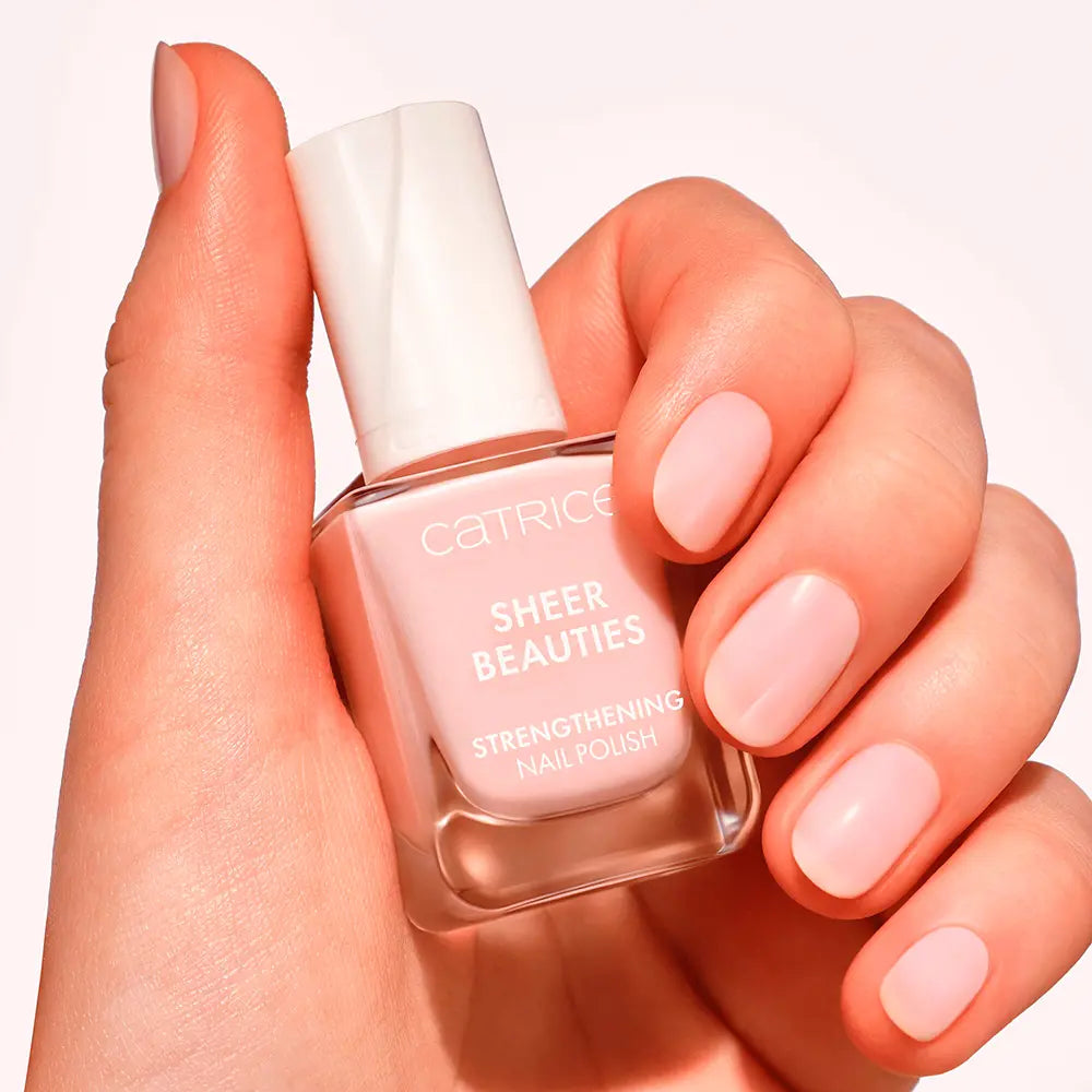 CATRICE-Esmalte Fortalecedor SHEER BEAUTIES 040 Fluffy Cotton Candy 1050 ml.-DrShampoo - Perfumaria e Cosmética