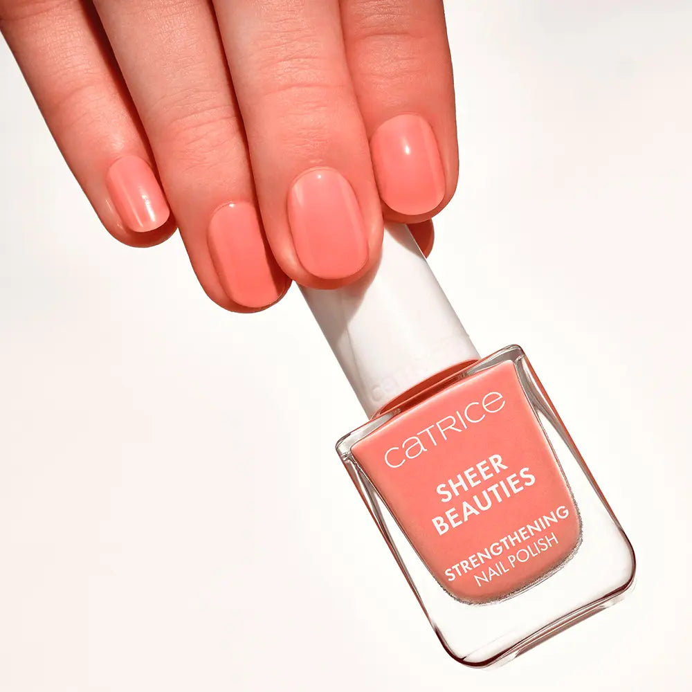 CATRICE-Esmalte Fortalecedor de Unhas SHEER BEAUTIES 050 Peonies Please 1050ml.-DrShampoo - Perfumaria e Cosmética